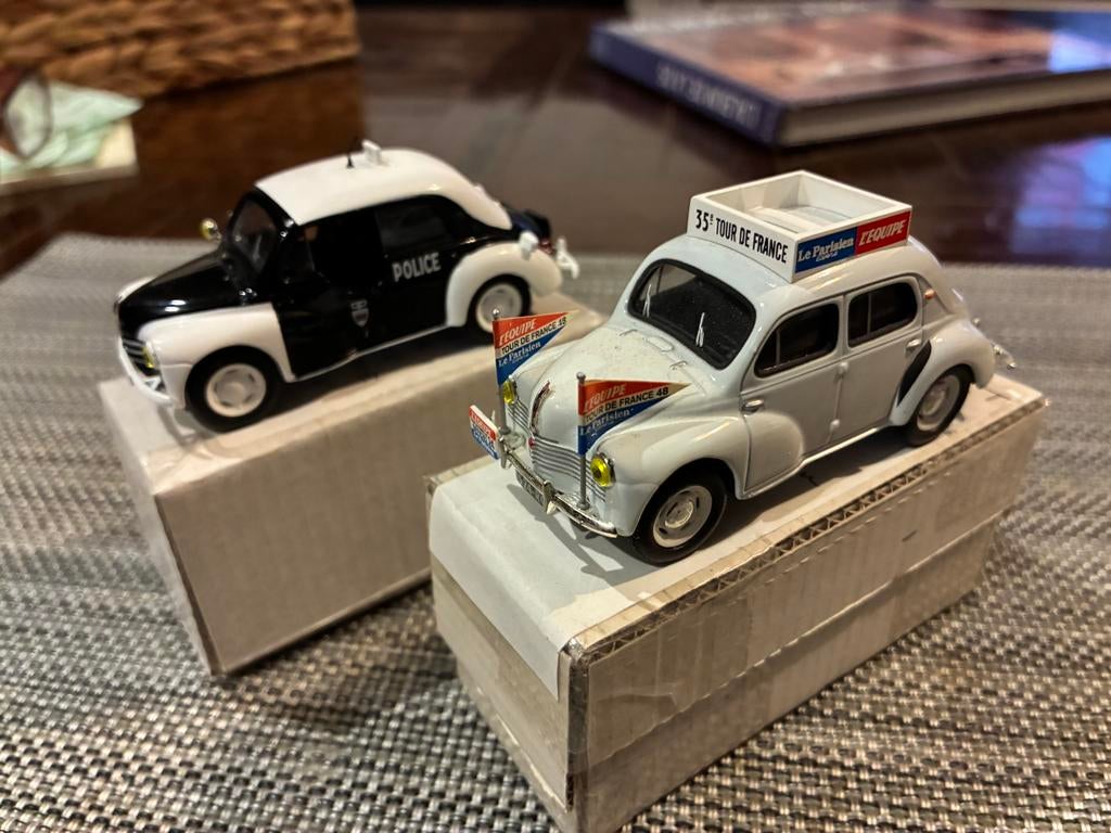 collection Renault 4cv norev 1/43, Enlèvement, Comme neuf, Norev