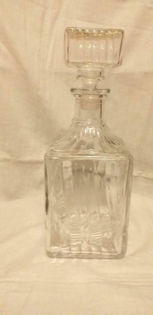 Carafe à whisky vintage 900 ml, Antiquités & Art, Antiquités | Verre & Cristal, Enlèvement ou Envoi