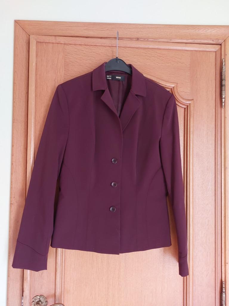 Blazer bordeaux Taille 40/42 - NEUVE!, Neuf, Taille 38/40 (M), Enlèvement ou Envoi, Autres couleurs