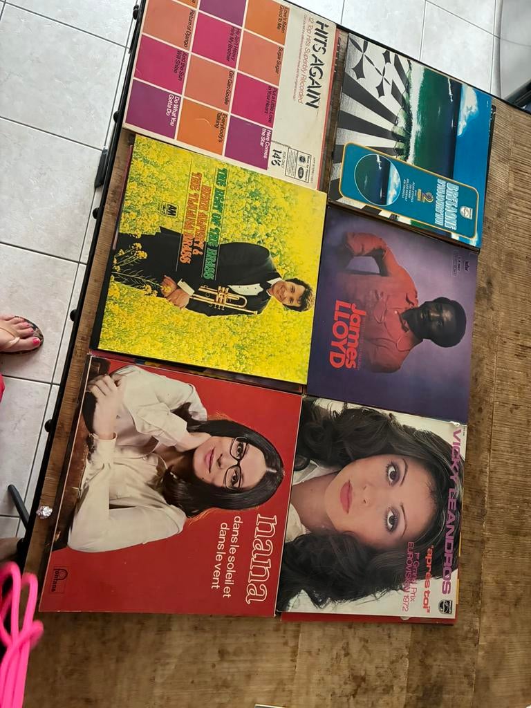 Disques vinyles vintage, Enlèvement ou Envoi, Utilisé