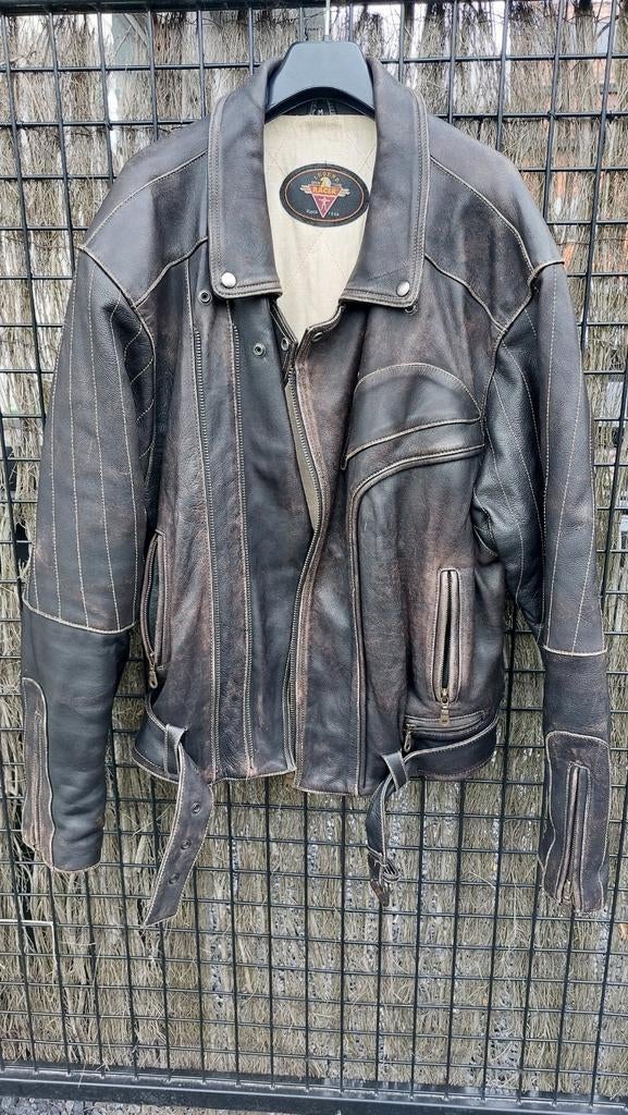 A vendre : Gilet de moto en cuir Legend Racer, Enlèvement
