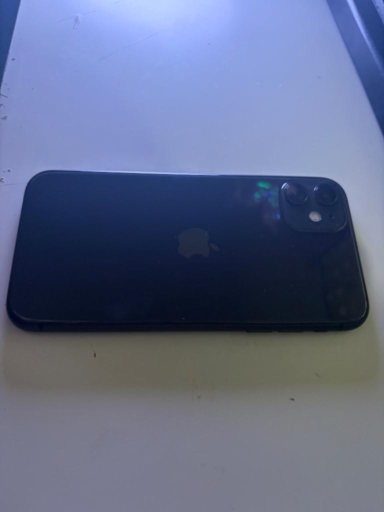 Iphone 11 64GB 92% batterijcapaciteit, Telecommunicatie, Mobiele telefoons | Apple iPhone, 92 %, Zwart, Zo goed als nieuw, 64 GB