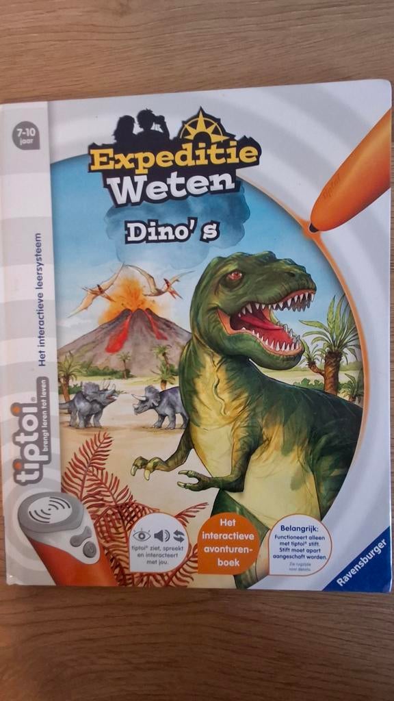 Tiptoi Expeditie Weten: Dino's (7-10 jaar) - Ravensburger, Kinderen en Baby's, Ophalen of Verzenden