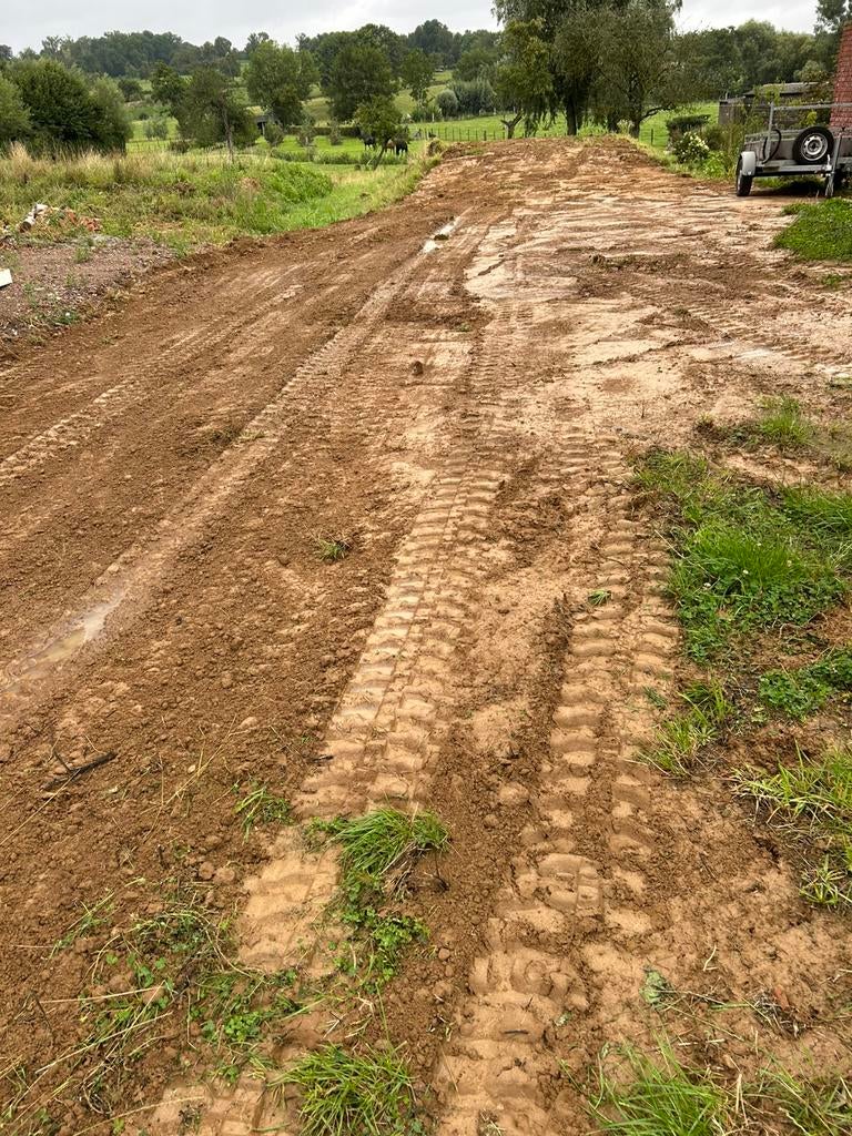 Leemgrond nivellering aanvulling +-250cbm, Tuin en Terras, Aarde en Mest, Ophalen, Tuinaarde