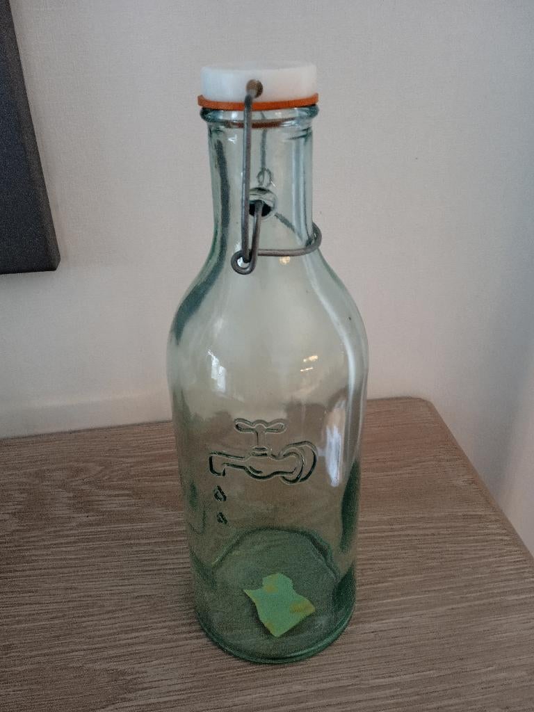 Glazen fles Jamie Oliver, Ophalen of Verzenden, Zo goed als nieuw