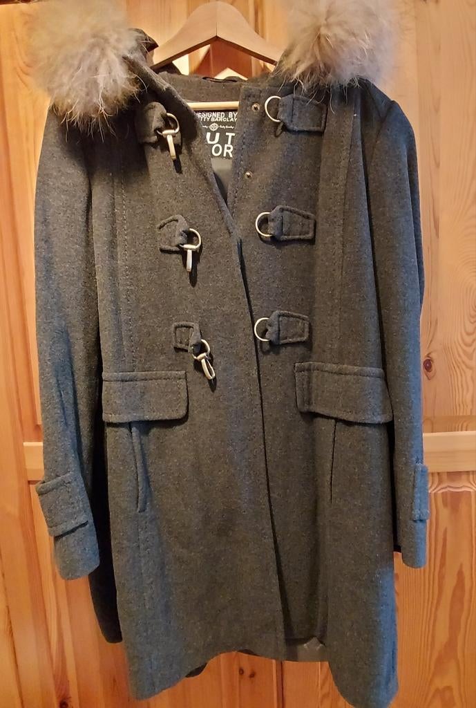 Twee Herfst/Winterjassen, Kleding | Dames, Ophalen, Maat 38/40 (M), Zwart