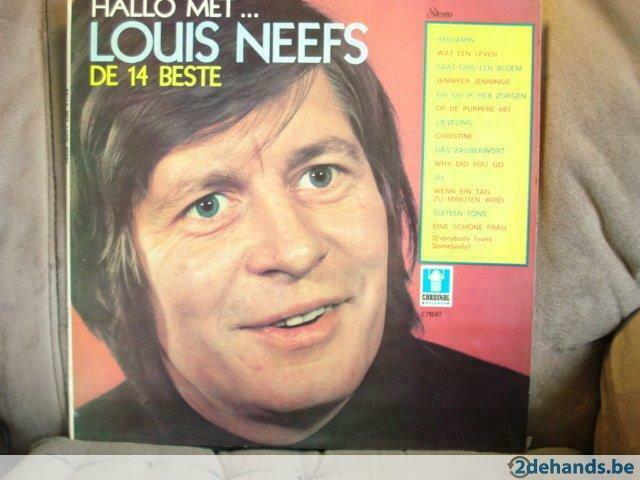 vinyl - lp - hallo met louis neefs : de 14 beste, Cd's en Dvd's, Ophalen of Verzenden