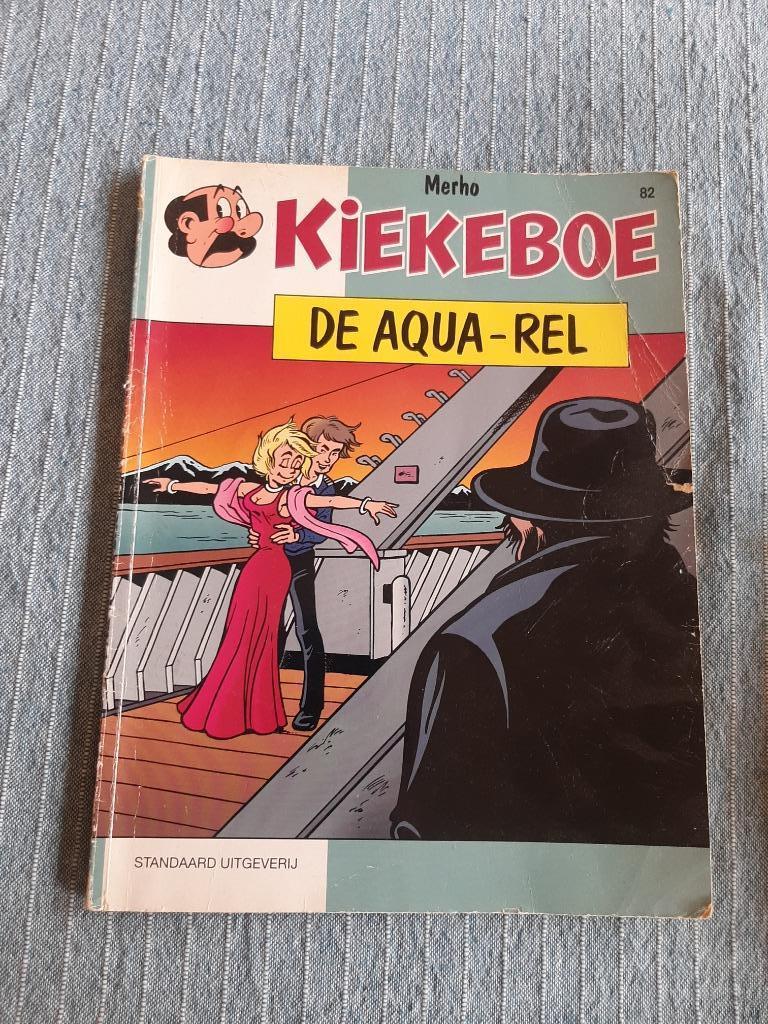 Kiekeboe 82 - De Aqua-rel (eerste druk), Boeken, Eén stripboek, Ophalen of Verzenden, Gelezen, Merho