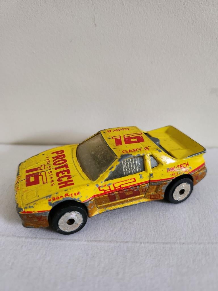 Matchbox Laser Wheels Pontiac Fiero (1985), Hobby & Loisirs créatifs, Enlèvement ou Envoi