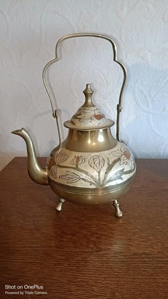 koperen theepot, Antiek en Kunst, Ophalen