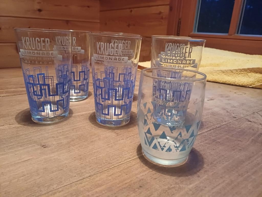 Kruger Betekom limonade glas, Enlèvement