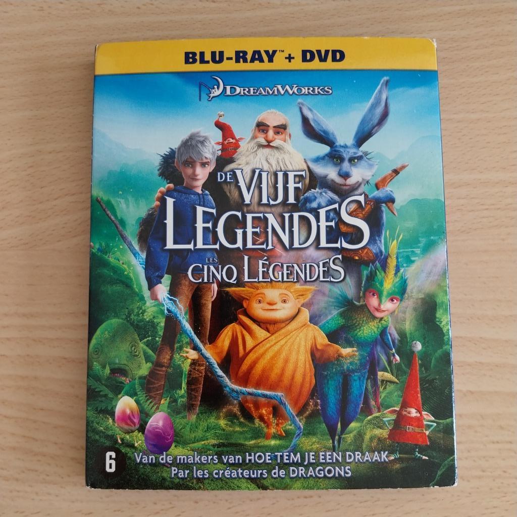 The Five Legends - Blu-Ray + DVD Combo - Nikkelconditie, Cd's en Dvd's, Blu-ray, Ophalen, Zo goed als nieuw, Kinderen en Jeugd