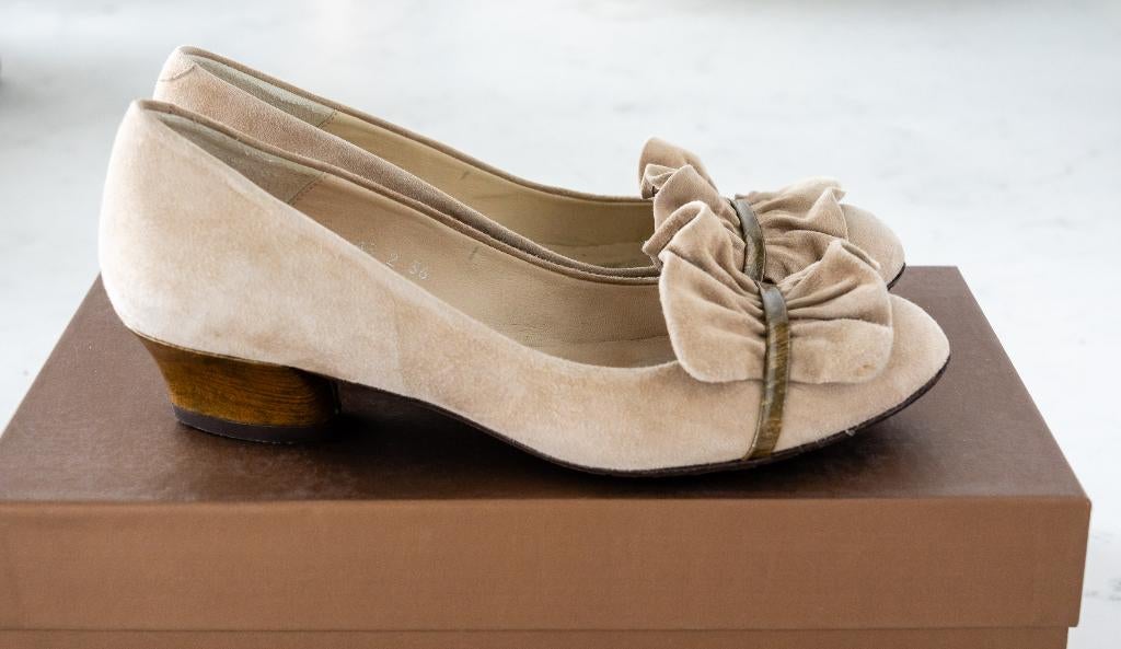 Chaussures de marque Audley, NEUVES, taille 36, Neuf, Audley, Beige, Chaussures basses