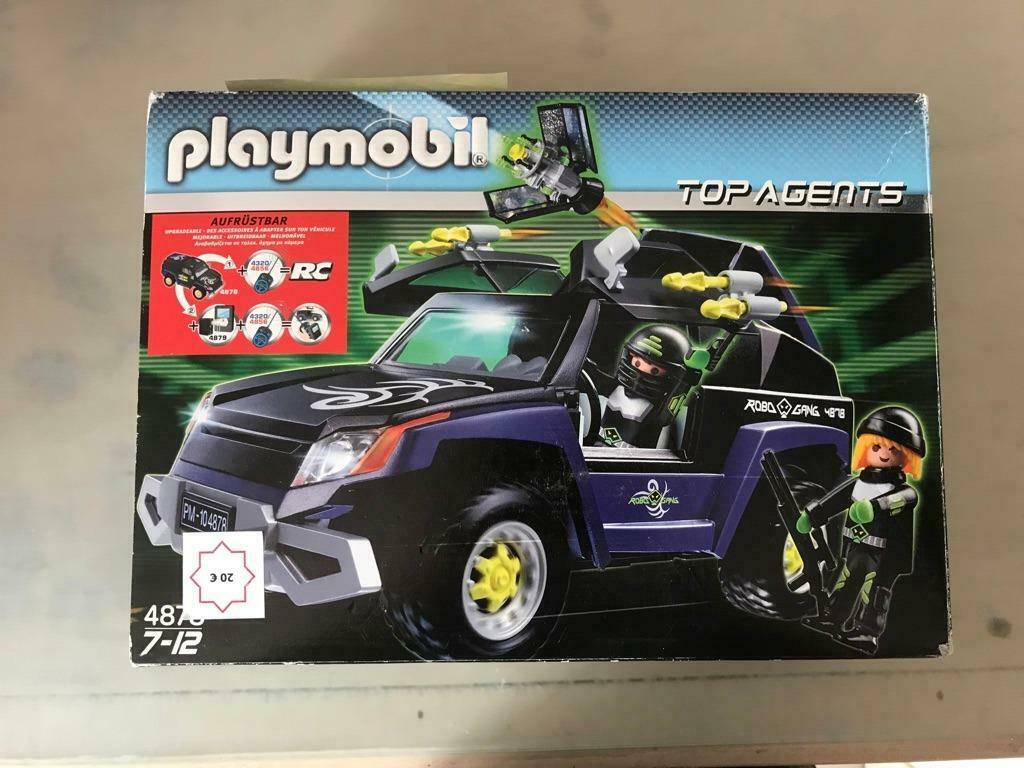 TOP AGENT AUTO 4878, Kinderen en Baby's, Speelgoed | Playmobil, Ophalen, Gebruikt, Los Playmobil