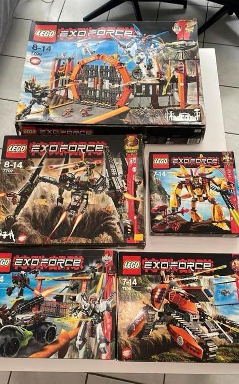 Exo force vintage collectie lego 1ste gen OPEN, Ophalen, Zo goed als nieuw, Lego