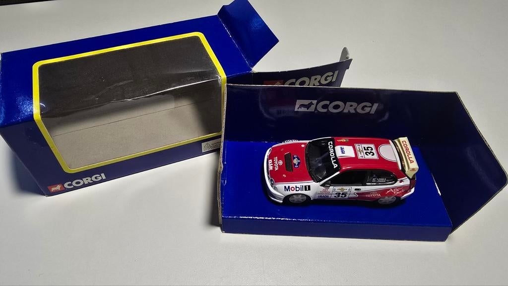 Toyota Corolla WRC 98 Style A, Hobby en Vrije tijd, Ophalen of Verzenden, Zo goed als nieuw, Auto, Corgi