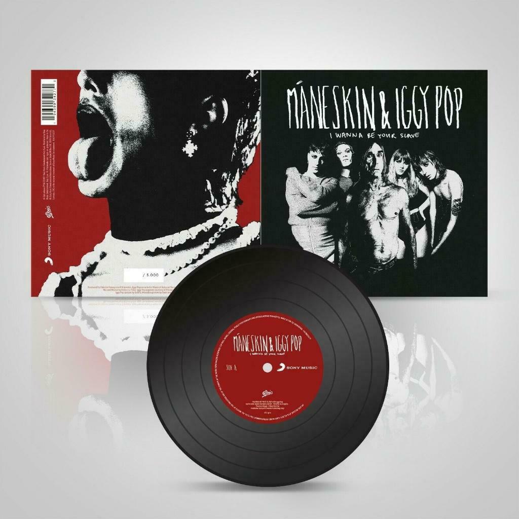 Vinyl Single Maneskin & Iggy Pop I Wanne Be Your Slave NIEUW, Enlèvement ou Envoi, Single, 7 pouces, Neuf, dans son emballage