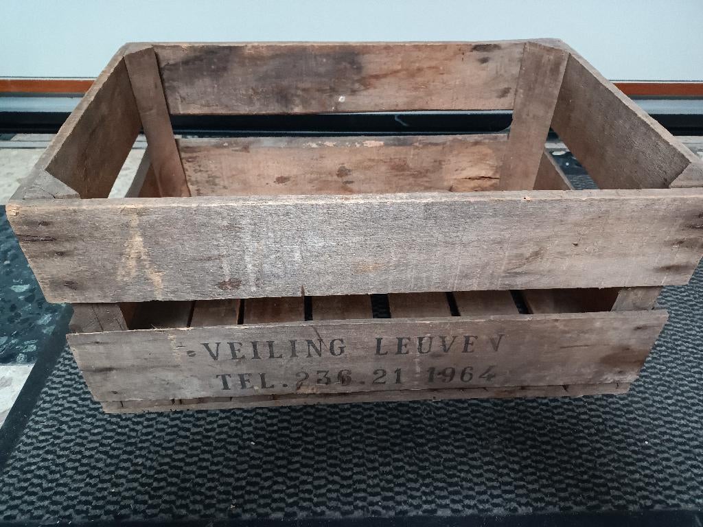 oude houten fruitkist 1964, Huis en Inrichting, Woonaccessoires | Kisten, Ophalen, Minder dan 50 cm, Gebruikt, Minder dan 50 cm