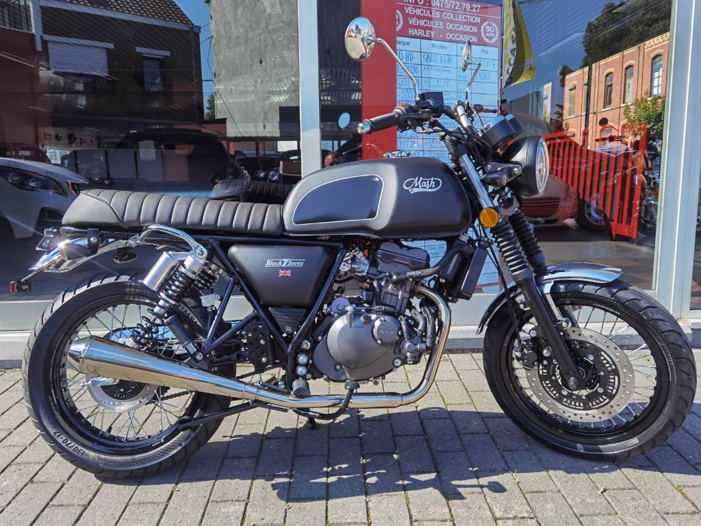 Mash British Seven...125CC...PLUSIEURS EN STOCK, Motos, ABS, Tourisme, Entreprise, Jusqu'à 11 kW