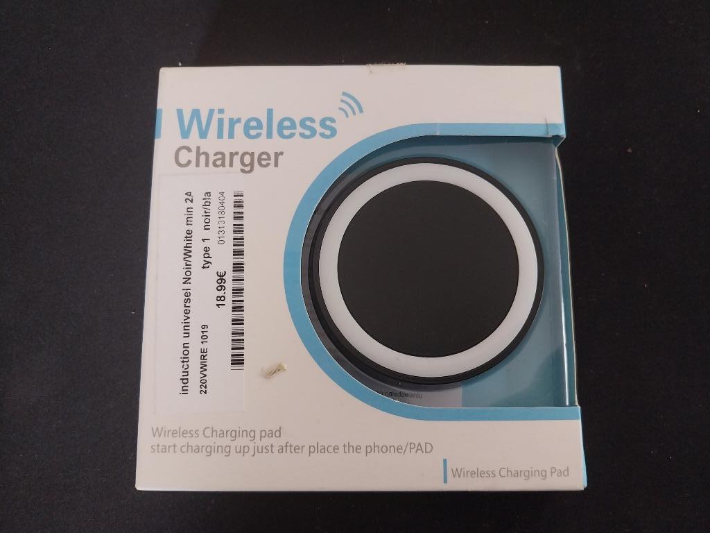 --INDUCTION WIRELESS CHARGEUR pour Smartphone-Neuf Emballé, Télécoms, Téléphonie mobile | Chargeurs pour téléphone, Enlèvement