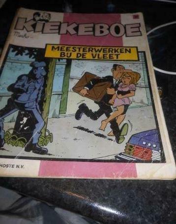 [4194]strip kiekeboe nr 16 eerste druk kaft, Enlèvement ou Envoi, Utilisé