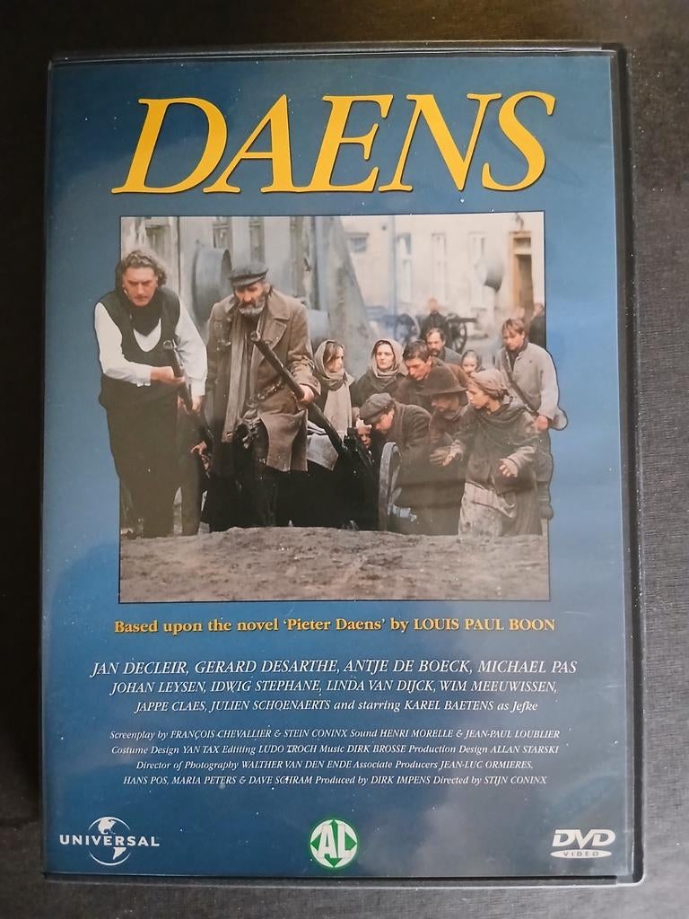 Daens (1992) Jan Decleir, Antje De Boeck, CD & DVD, Tous les âges, Enlèvement ou Envoi, Comme neuf, Drame