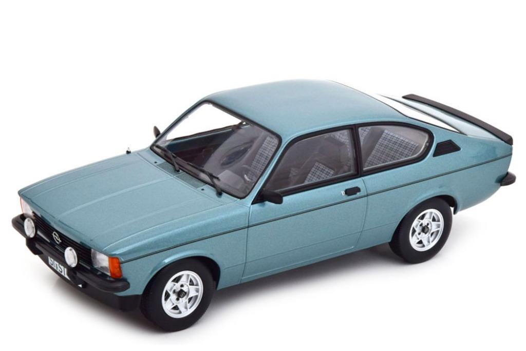 1:18 Norev 183654 Opel Kadett Rallye 1978 turquoise, Enlèvement ou Envoi, Comme neuf, Voiture, Norev