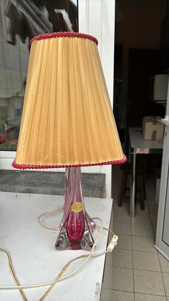 Lampe Val Saint Lambert, Antiek en Kunst, Ophalen