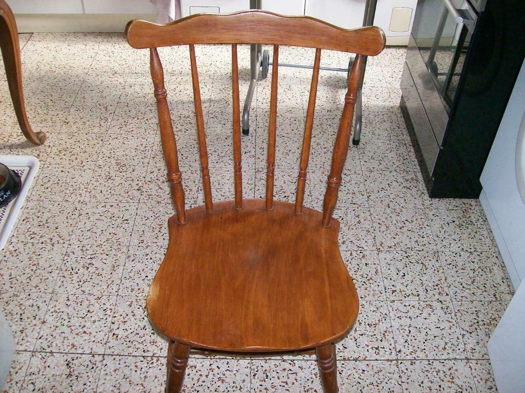 Chaises, Trois, Brun, Enlèvement, Utilisé