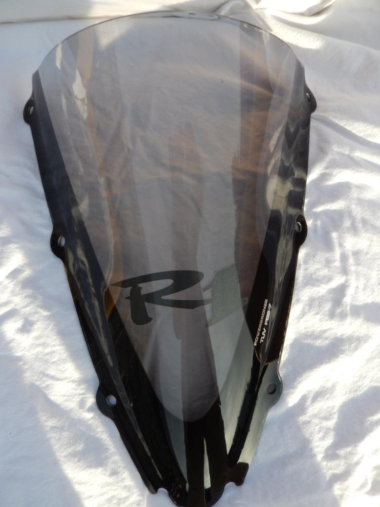 3 pare-brise divers : Yamaha, Kawasaki, Hayabus, Motos, Enlèvement ou Envoi, Utilisé