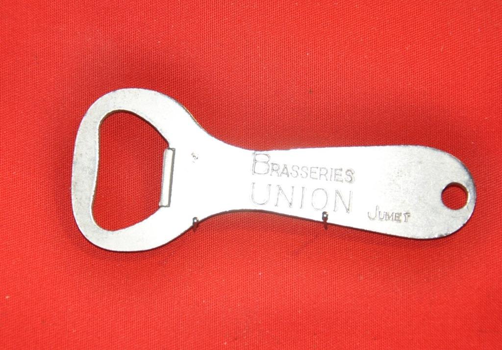 decapsuleur publicitaire en metal brasserie union (x20084), Collections, Marques de bière, Enlèvement ou Envoi, Utilisé, Ouvre-bouteille
