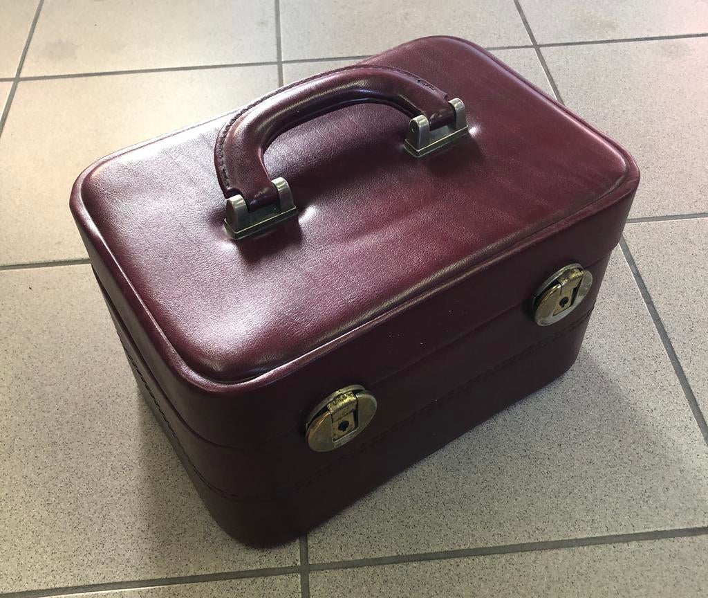 Vintage beautycase, Enlèvement, Comme neuf
