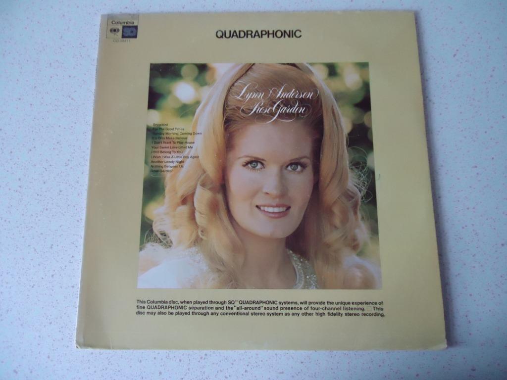 LP van "Lynn Andersen" Rosegarden in Quadraphonic anno 1972., Enlèvement ou Envoi, Comme neuf, 12 pouces