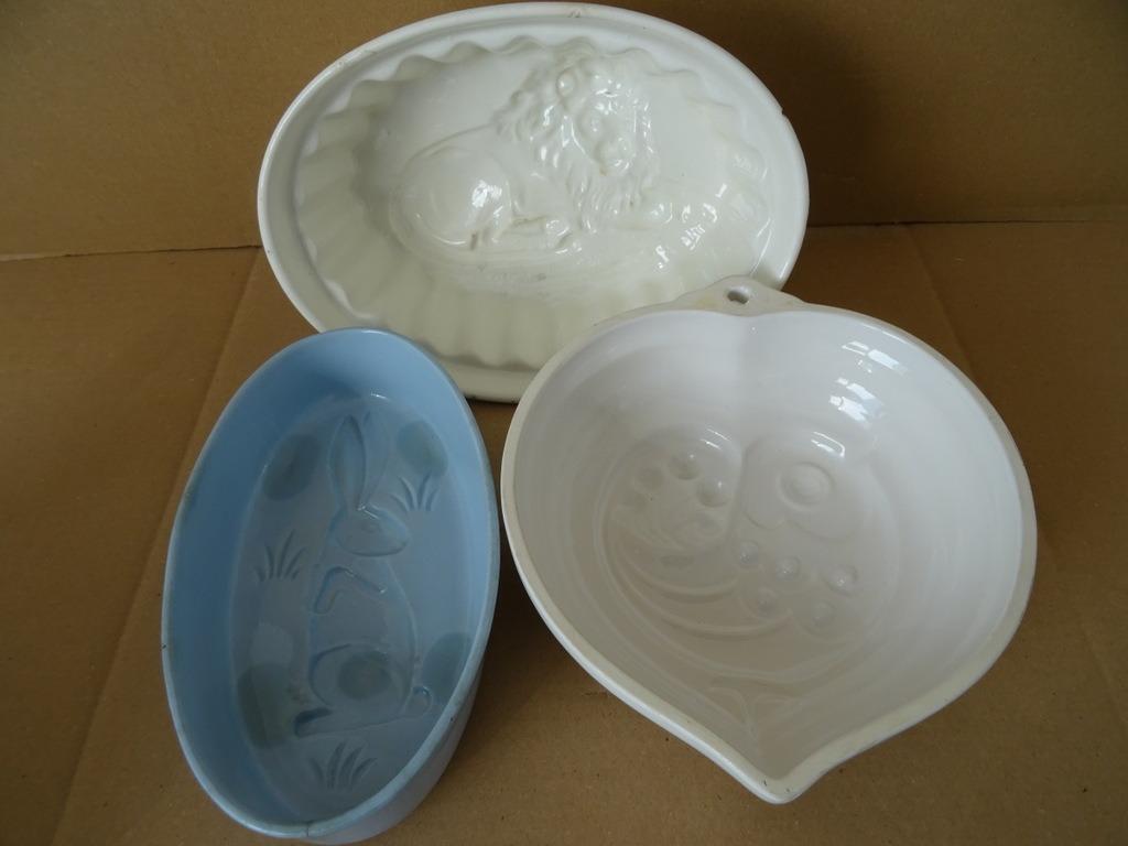 Antieke puddingvorm vintage puddingvorm 6x Ook los te koop, Antiek en Kunst, Ophalen of Verzenden