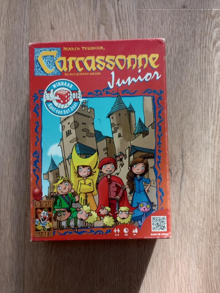 Carcassonne junior, Hobby en Vrije tijd, Ophalen, Zo goed als nieuw, 999 Games