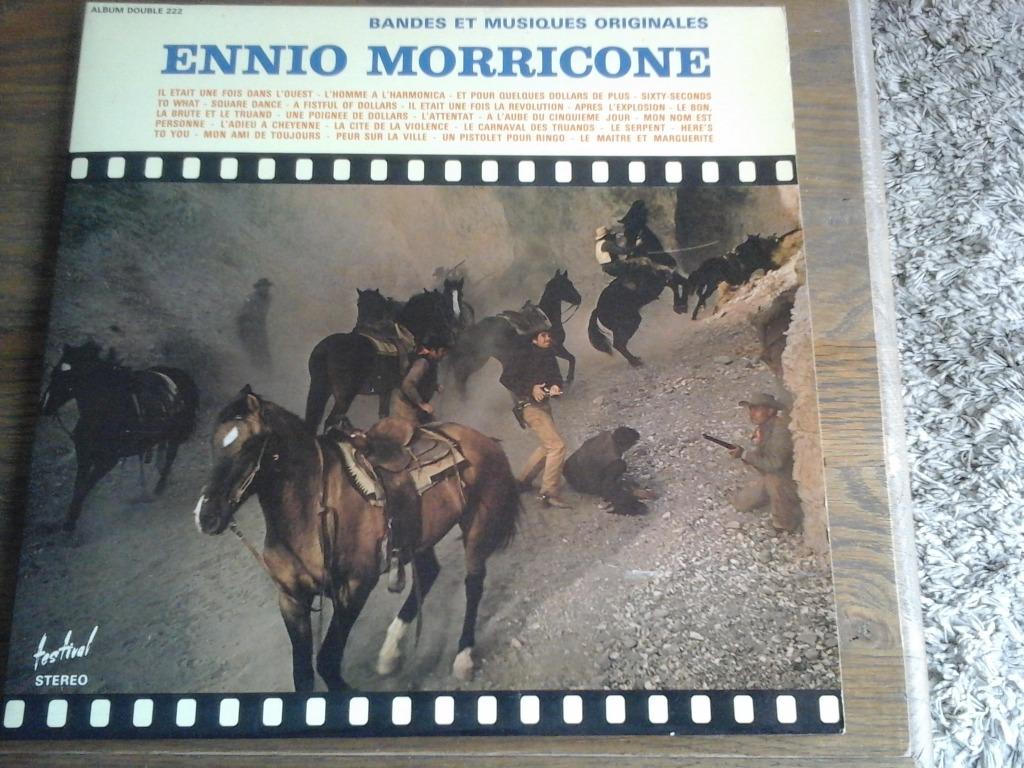 VINYL - 2LP - ENNIO MORRICONE, Enlèvement ou Envoi, Comme neuf, 12 pouces