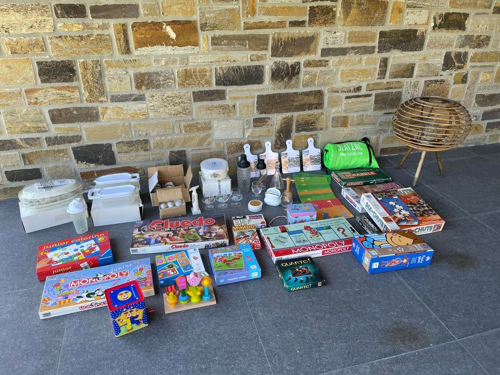 Lot pour brocante (1000 articles - voir les 22 photos), Enlèvement, Utilisé