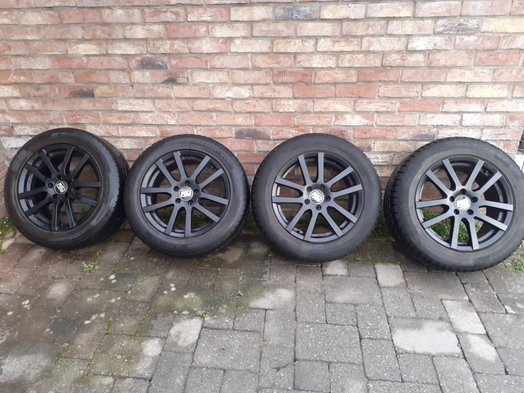 Jantes vw tiguan, Autos : Pièces & Accessoires, Pneus & Jantes, Enlèvement, 17 pouces, Pneus hiver, Jante(s)