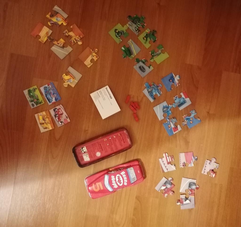Spelletje HABA Pitstop, Ophalen of Verzenden, Gebruikt
