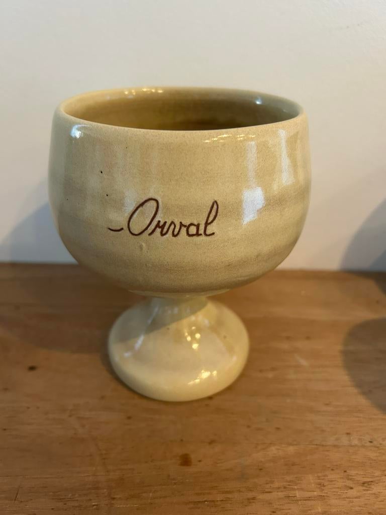 Calice Orval en grès 33cl neuf, Collections, Enlèvement ou Envoi