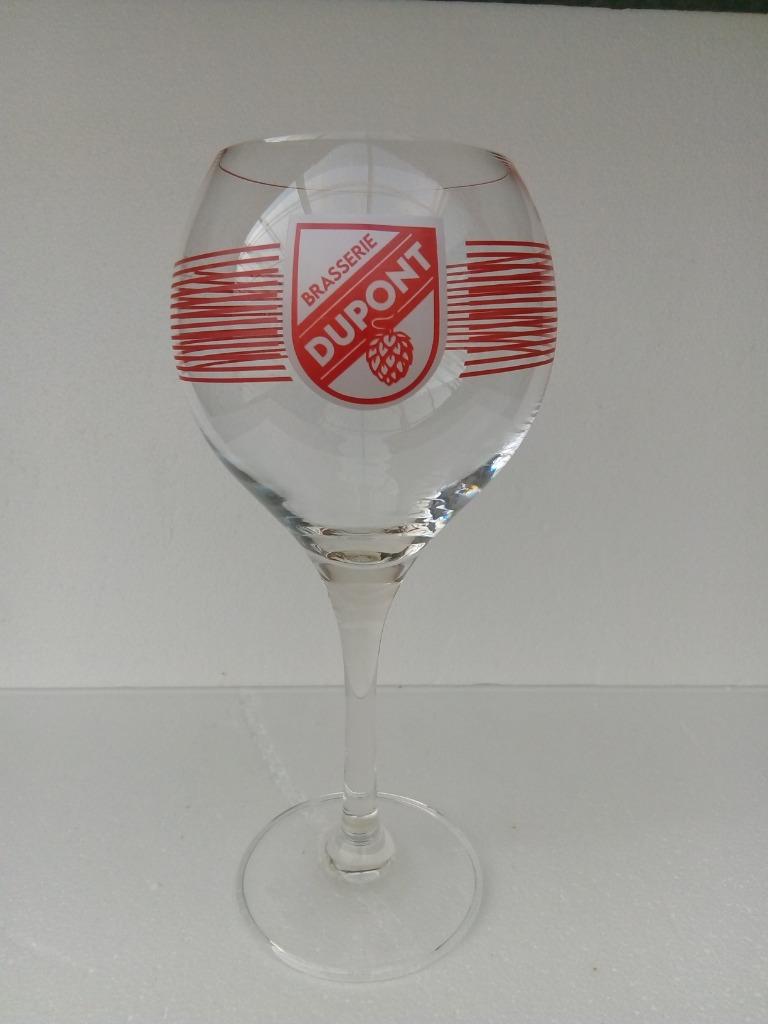 BRASSERIE DUPONT BRUSSELS BEER CHALLENGE 20 staand glas, Verzamelen, Biermerken, Nieuw, Glas of Glazen, Overige merken, Ophalen of Verzenden
