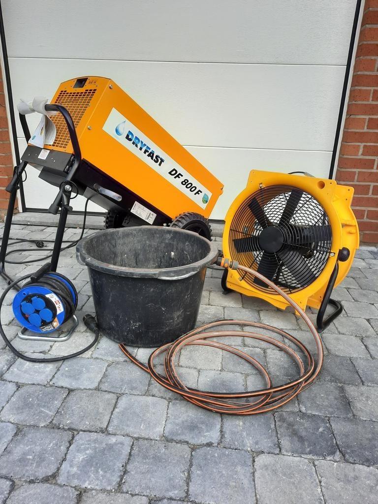 Deshumidificateur professionnel.  150l/24H, Enlèvement ou Envoi, Comme neuf, Ventilateur