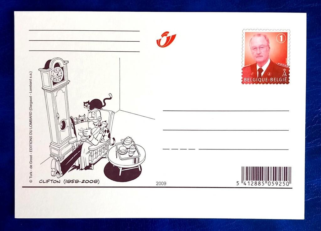 2009 Entier postal B.D. Clifton - Validité permanente, Envoi, Non oblitéré, Neuf