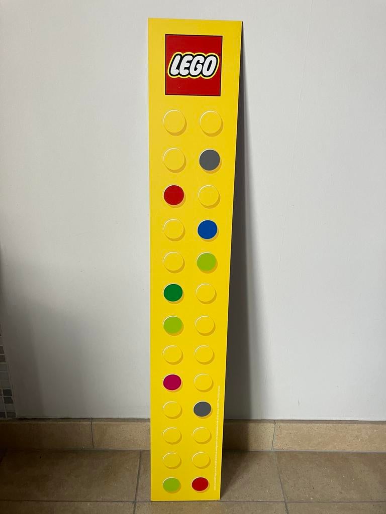 LEGO platen met magneet strip x2, Ophalen, Zo goed als nieuw, Lego