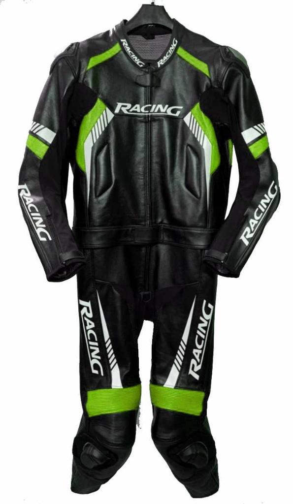 Combinaison de moto en cuir avec protections CE neuf 2 piece, Motos, Enlèvement ou Envoi, Neuf, avec ticket, Femmes, Combinaison