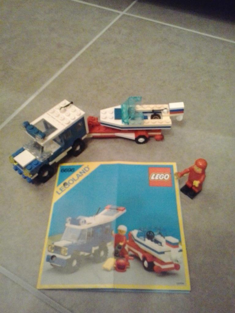 Lego City - Camion avec bateau 6698, Enfants & Bébés, Jouets | Duplo & Lego, Enlèvement ou Envoi, Utilisé, Briques en vrac, Lego