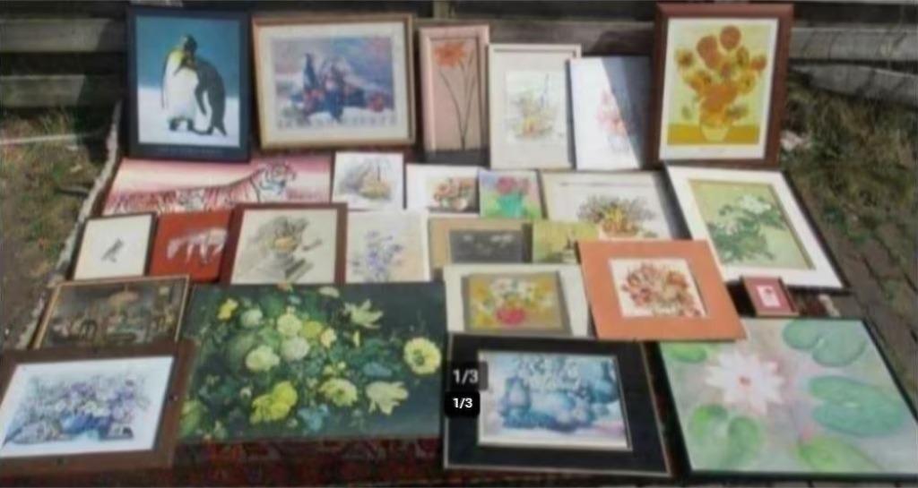 26 magnifiques œuvres d'art : fleurs, natures mortes et anim, Maison & Meubles, Accessoires pour la Maison | Peintures, Dessins & Photos
