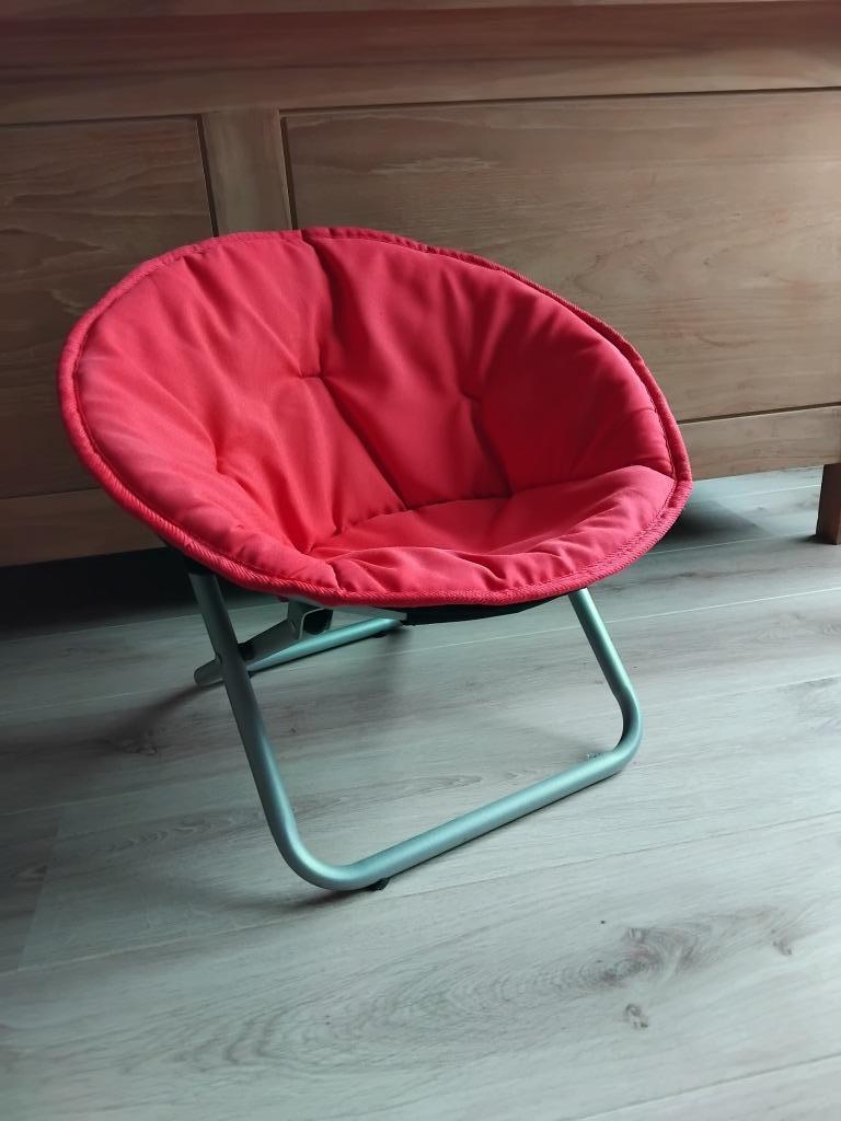 Plooistoel / kampeerstoel voor kindjes, Enlèvement, Utilisé, Chaise(s)