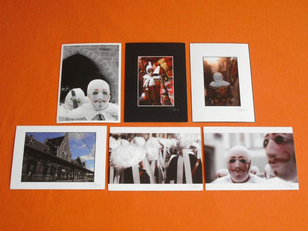 6 CARTES POSTALES ** BINCHE ** NEUVES, Ophalen of Verzenden, 1980 tot heden, Ongelopen, Henegouwen