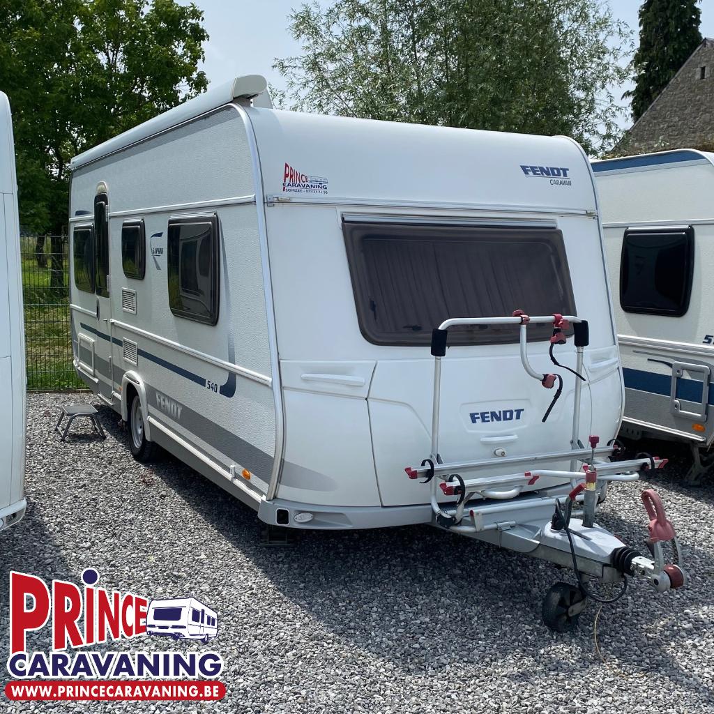 Fendt Saphir 540 TF 2009 - Prince Caravaning, Jusqu'à 4, Entreprise, Roue de secours, Fendt
